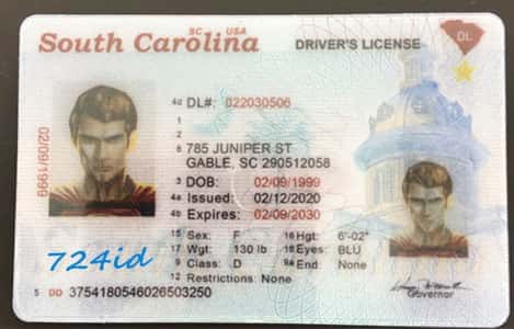 South Carolina ID