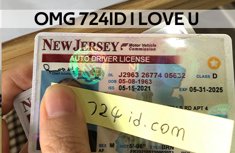 724ID Fake New Jersey Driver License-customer review